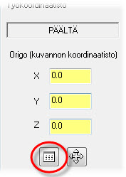 UUDEN TYÖKOORDINAATISTON KÄYTTÄMINEN TYÖSTÖRATAAN 17 Harjoitus 6: Uuden työkoordinaatiston käyttäminen työstörataan Tavallisesti uuden työstöradan luomisessa seurataan samoja vaiheita kuin