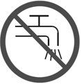 Lämna aldrig maskinen som är i drift utan bevakning. Ändra aldrig fabriksanställningar. Ändring med fabriksanställningar kan skada maskinen och garanti gäller inte längre.