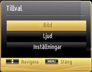 Du kan välja frekvensomfång på den här skärmen. Du markerar altermativ med knappen eller. Frekvenser kan även anges med nummerknapparna på fjärrkontrollen.