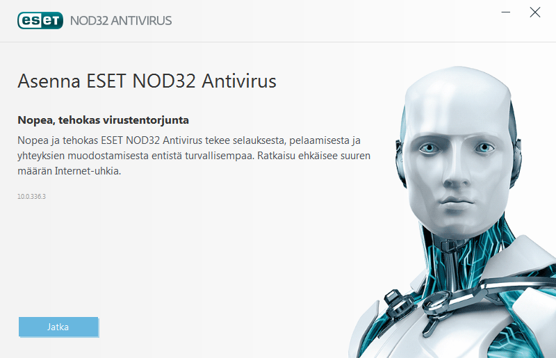 Asennus ESET NOD32 Antivirus sisältää komponentteja, jotka saattavat olla ristiriidassa muiden tietokoneeseen asennettujen virustorjuntatuotteiden tai suojausohjelmistojen kanssa.