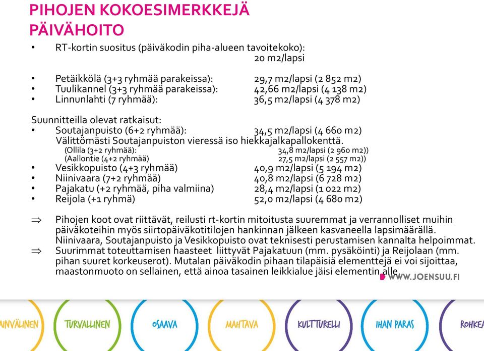 Soutajanpuiston vieressä iso hiekkajalkapallokenttä.