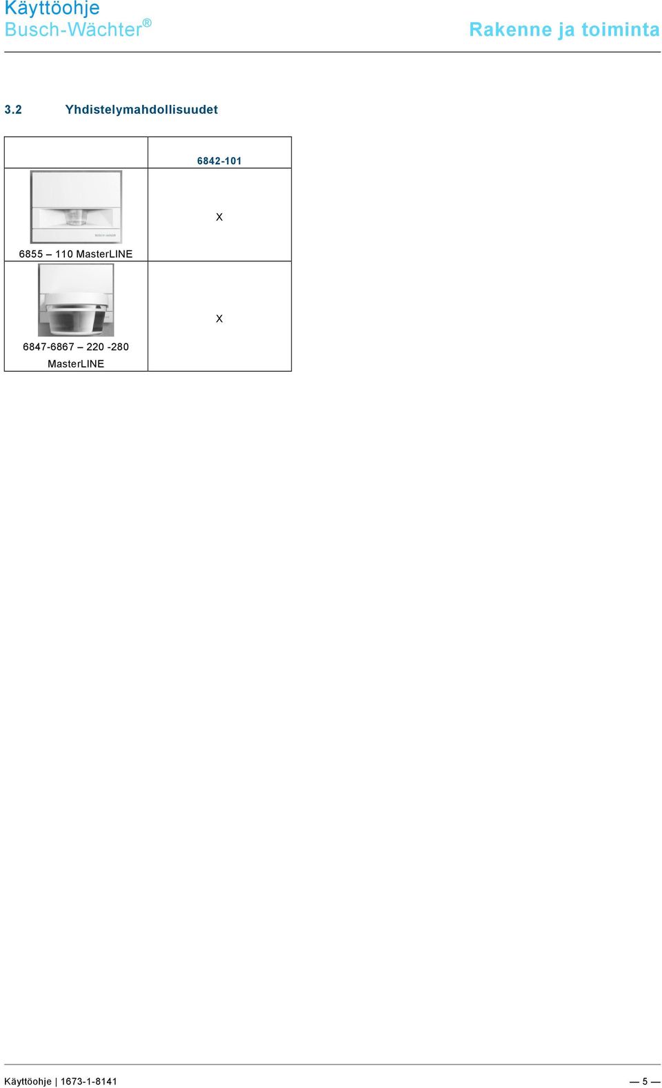 9\mod_1268898668093_0.docx @ 184562 @ 2122 @ 1 Busch-Wächter Rakenne ja toiminta Pos: 15 /#Neustruktur#/Online-Dokumentation (+KNX)/Überschriften (--> Für alle Dokumente <--)/2.