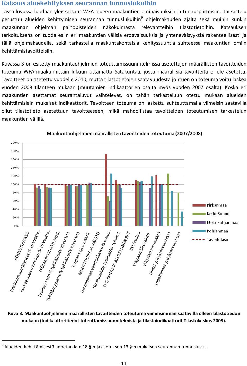 Katsauksen tarkoituksena on tuoda esiin eri maakuntien välisiä eroavaisuuksia ja yhteneväisyyksiä rakenteellisesti ja tällä ohjelmakaudella, sekä tarkastella maakuntakohtaisia kehityssuuntia