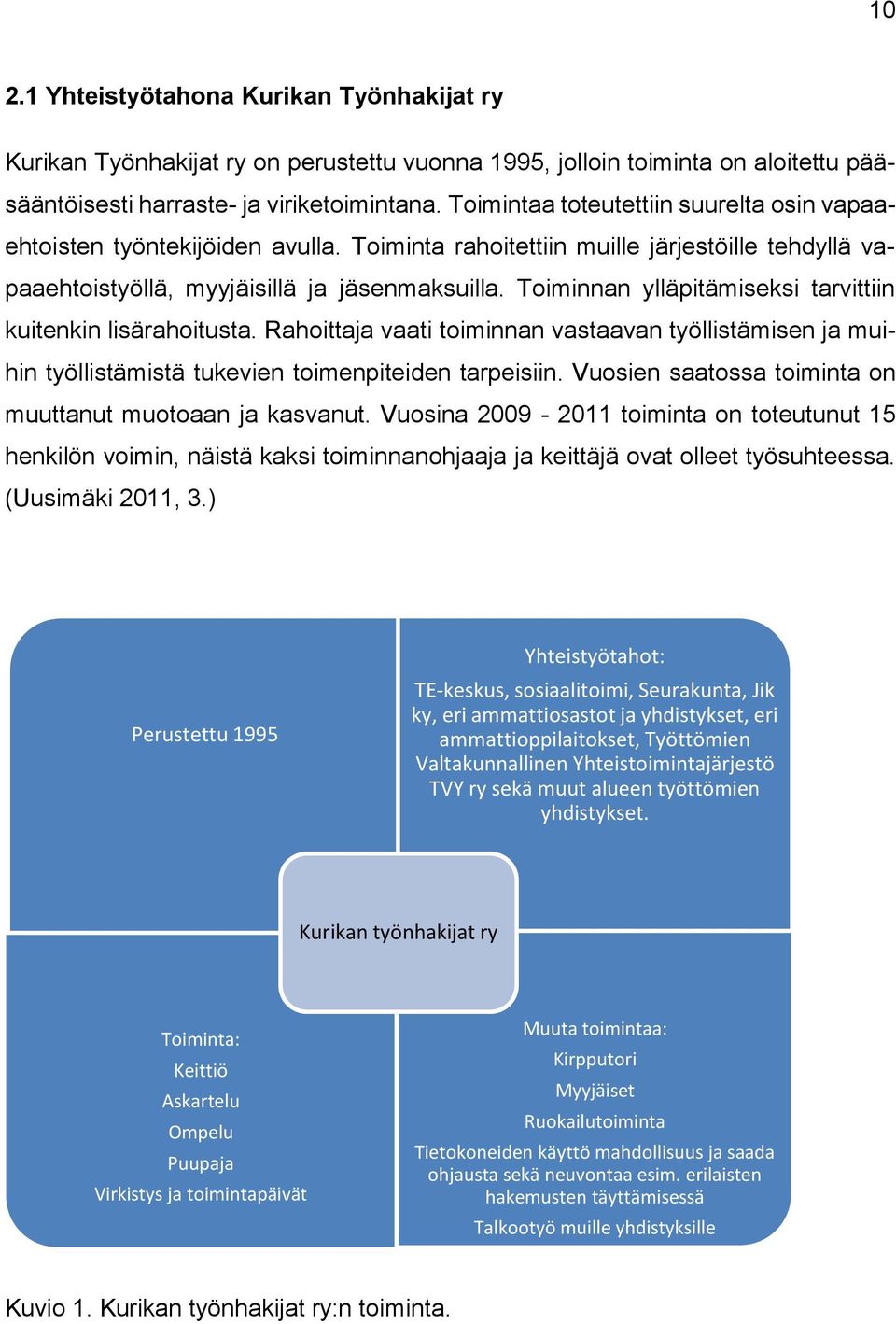 Toiminnan ylläpitämiseksi tarvittiin kuitenkin lisärahoitusta. Rahoittaja vaati toiminnan vastaavan työllistämisen ja muihin työllistämistä tukevien toimenpiteiden tarpeisiin.