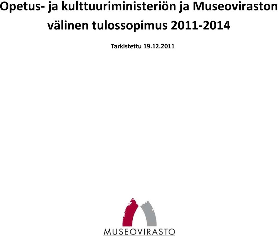 Museoviraston välinen