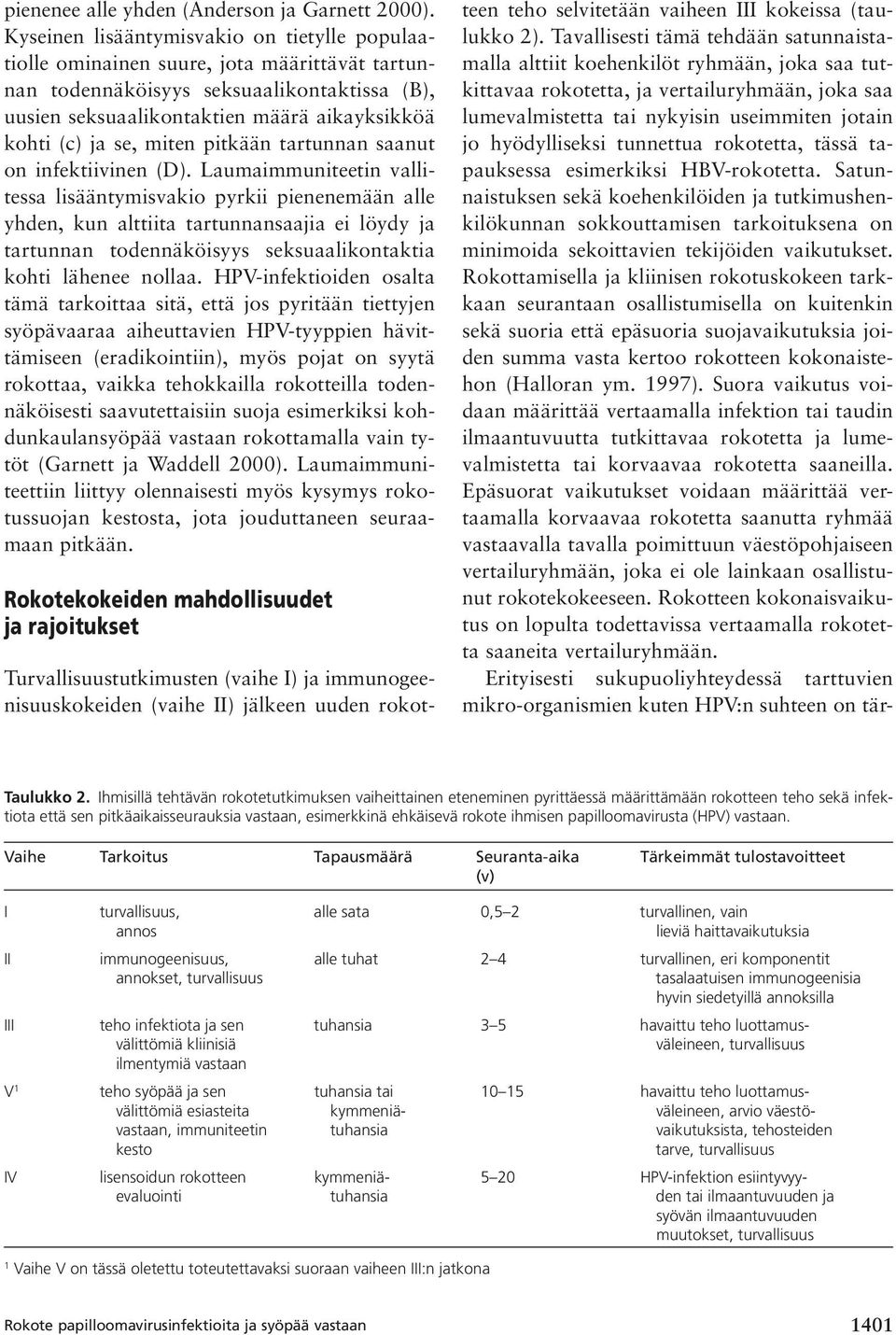 miten pitkään tartunnan saanut on infektiivinen (D).