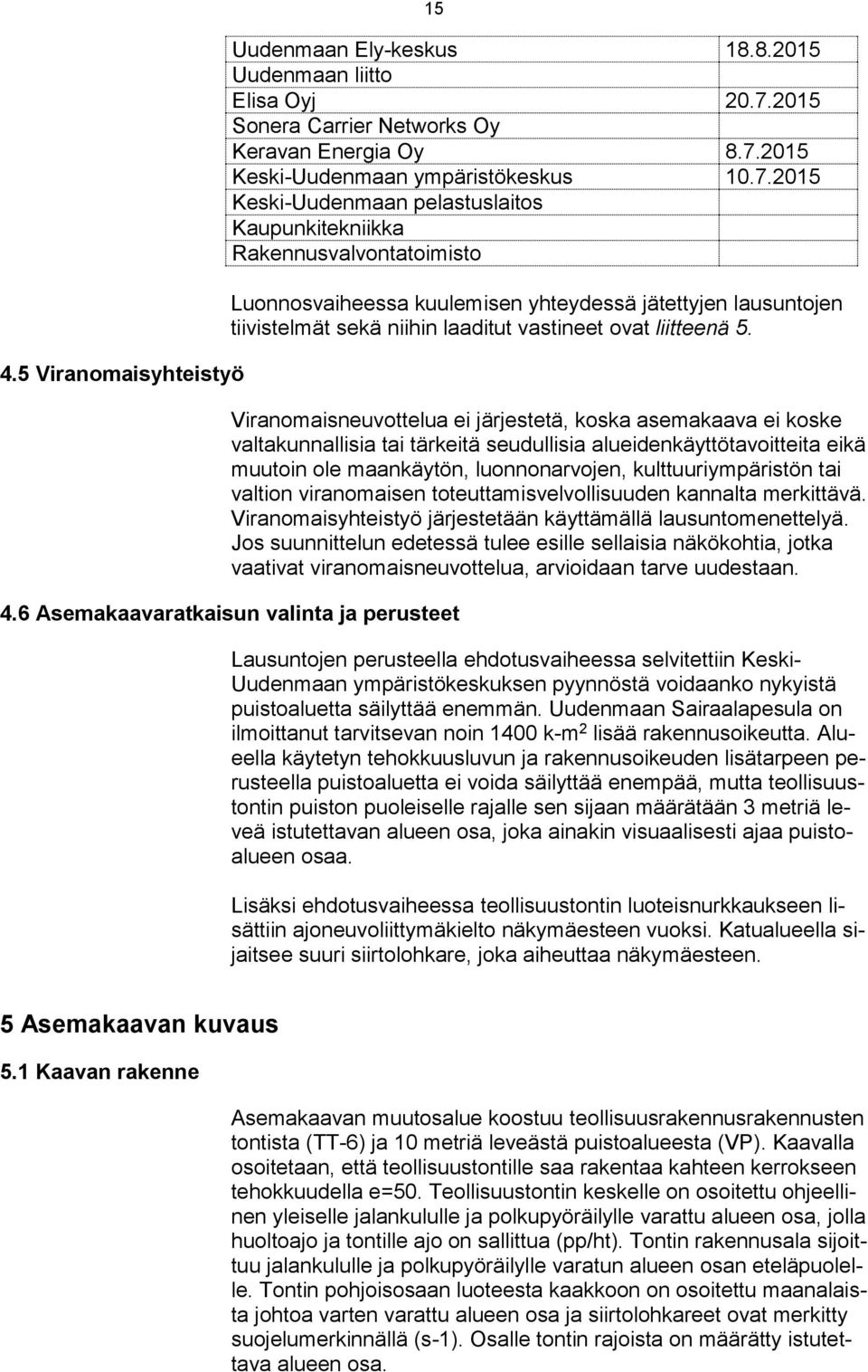 2015 Keski-Uudenmaan ympäristökeskus 10.7.