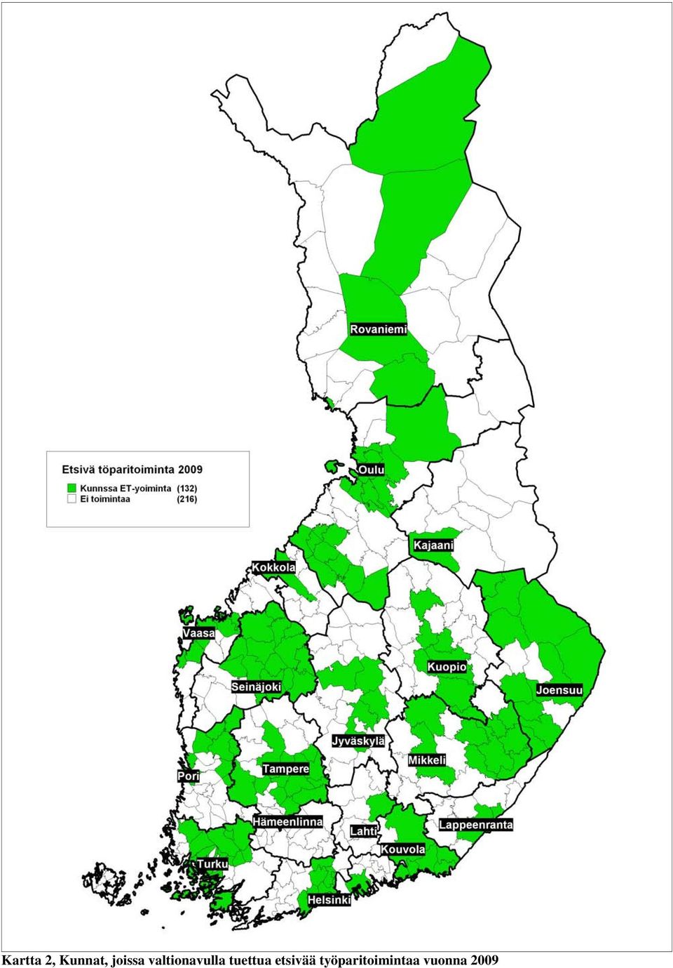 tuettua etsivää