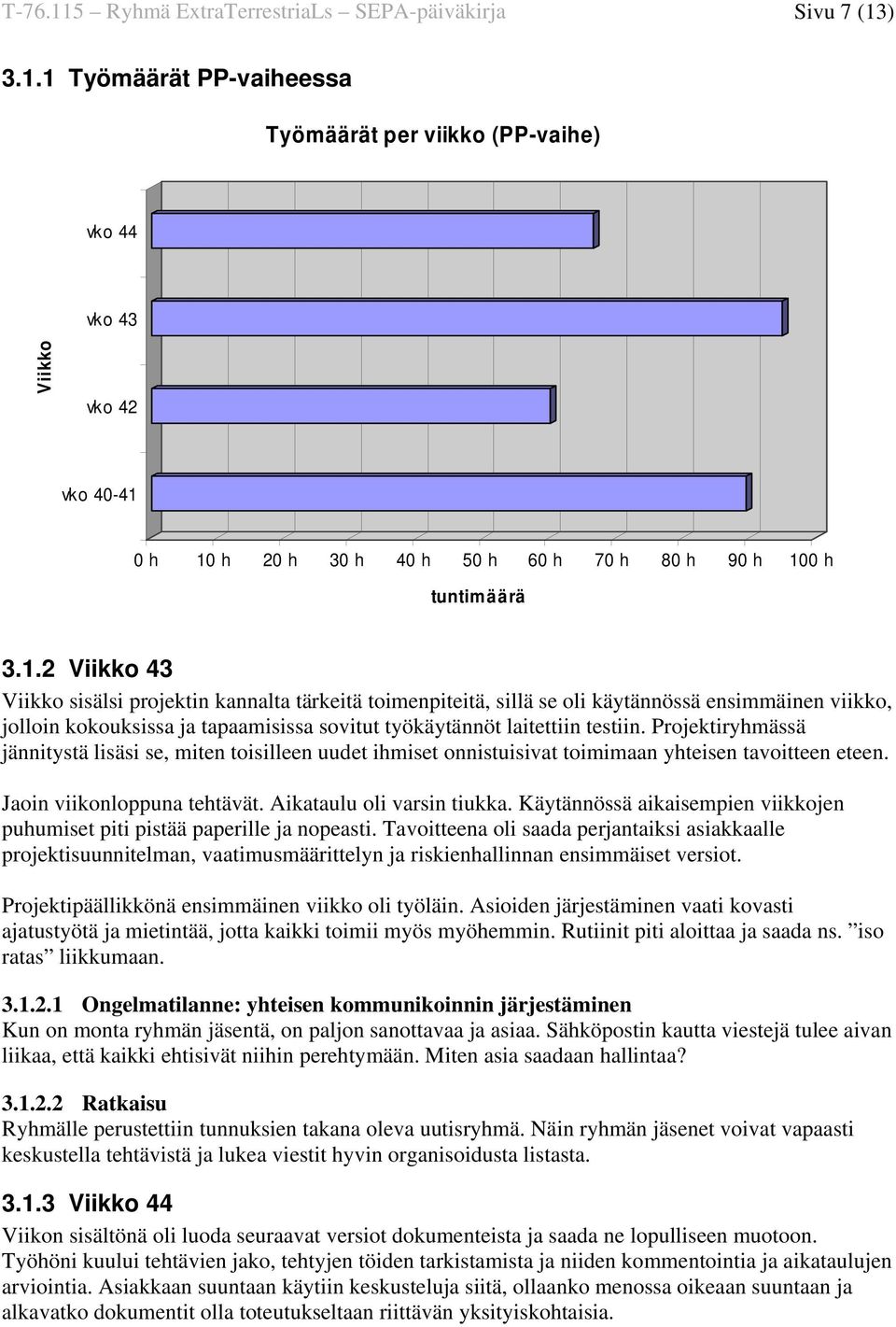 Projektiryhmässä jännitystä lisäsi se, miten toisilleen uudet ihmiset onnistuisivat toimimaan yhteisen tavoitteen eteen. Jaoin viikonloppuna tehtävät. Aikataulu oli varsin tiukka.