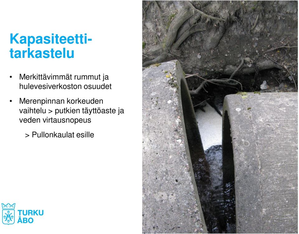 Merenpinnan korkeuden vaihtelu > putkien