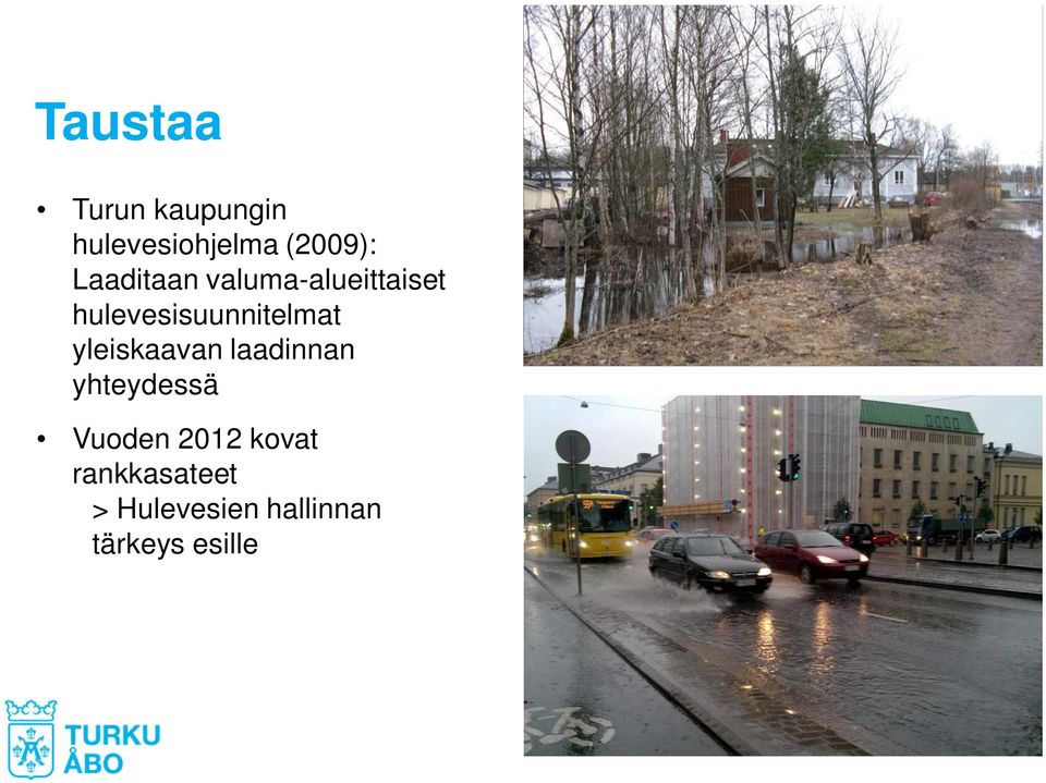 Laaditaan valuma-alueittaiset hulevesisuunnitelmat