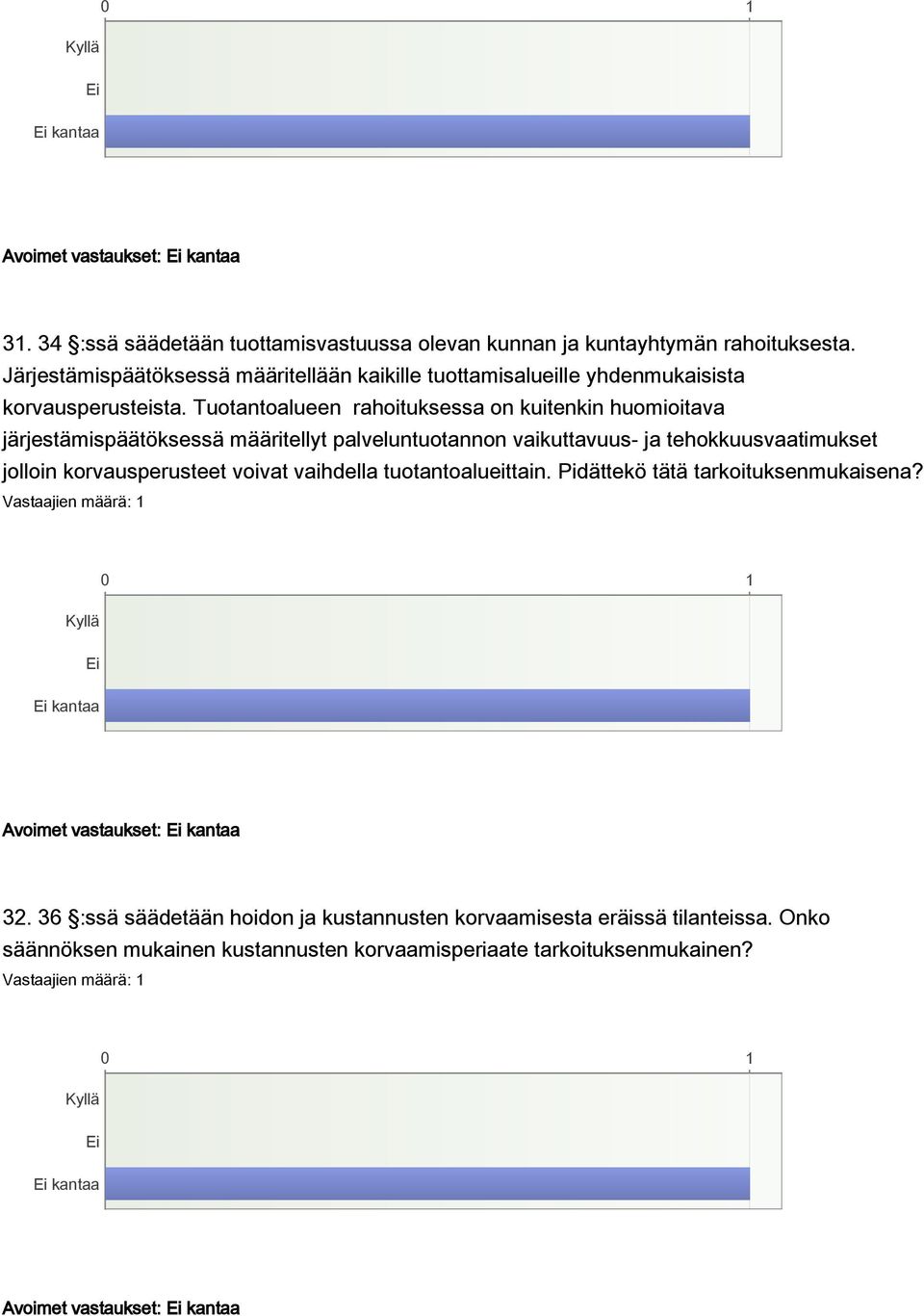 Tuotantoalueen rahoituksessa on kuitenkin huomioitava järjestämispäätöksessä määritellyt palveluntuotannon vaikuttavuus- ja tehokkuusvaatimukset jolloin