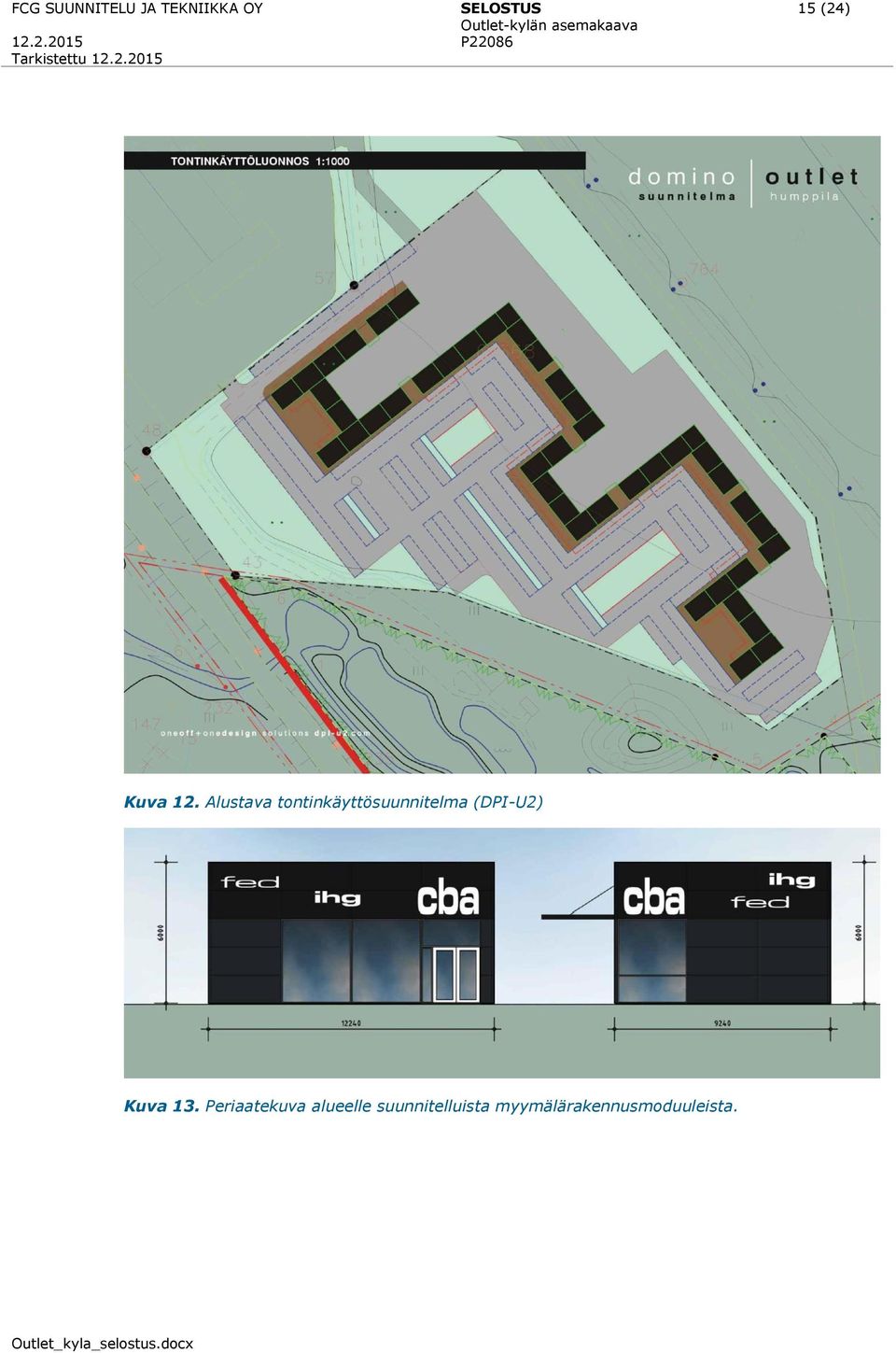 Alustava tontinkäyttösuunnitelma (DPI-U2)