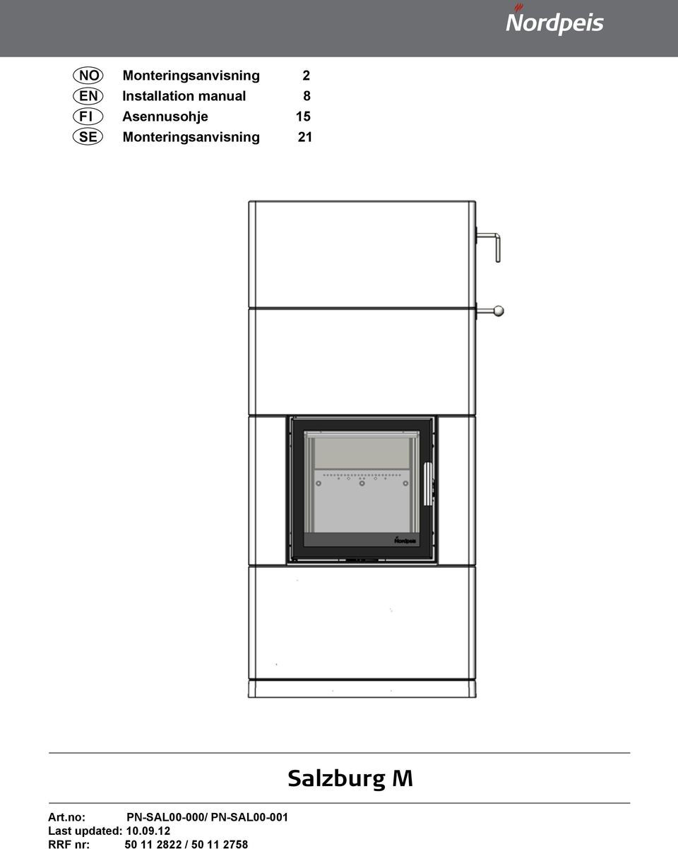 Art.no: PN-SAL00-000/ PN-SAL00-001 Last updated: