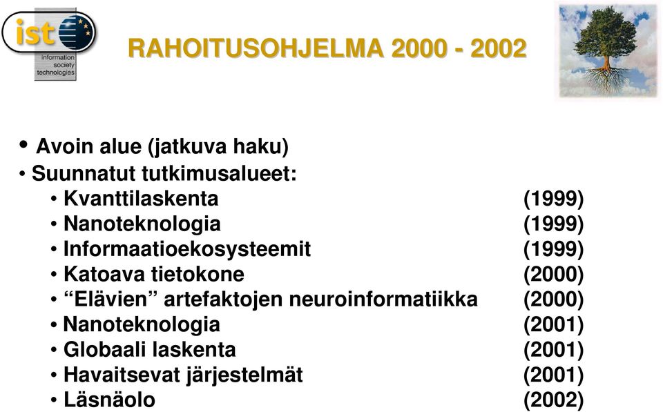 Katoava tietokone (2000) Elävien artefaktojen neuroinformatiikka (2000)