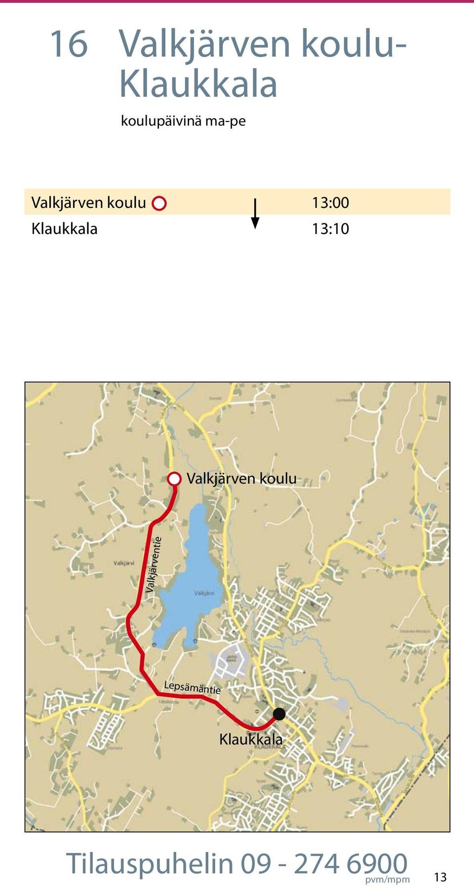 Valkjärven koulu Valkjärventie
