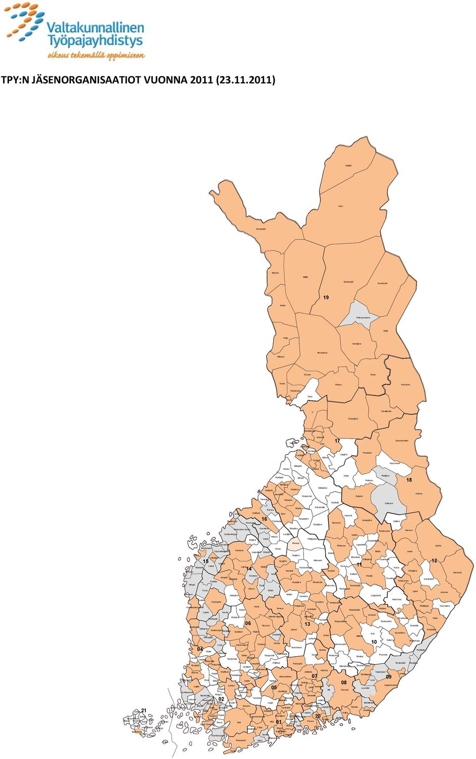 11) Finström Hammarland Sund Lumparland Hyvinkää Mäntsälä Myrskylä Lapinjärvi Huittinen Punkalaidun