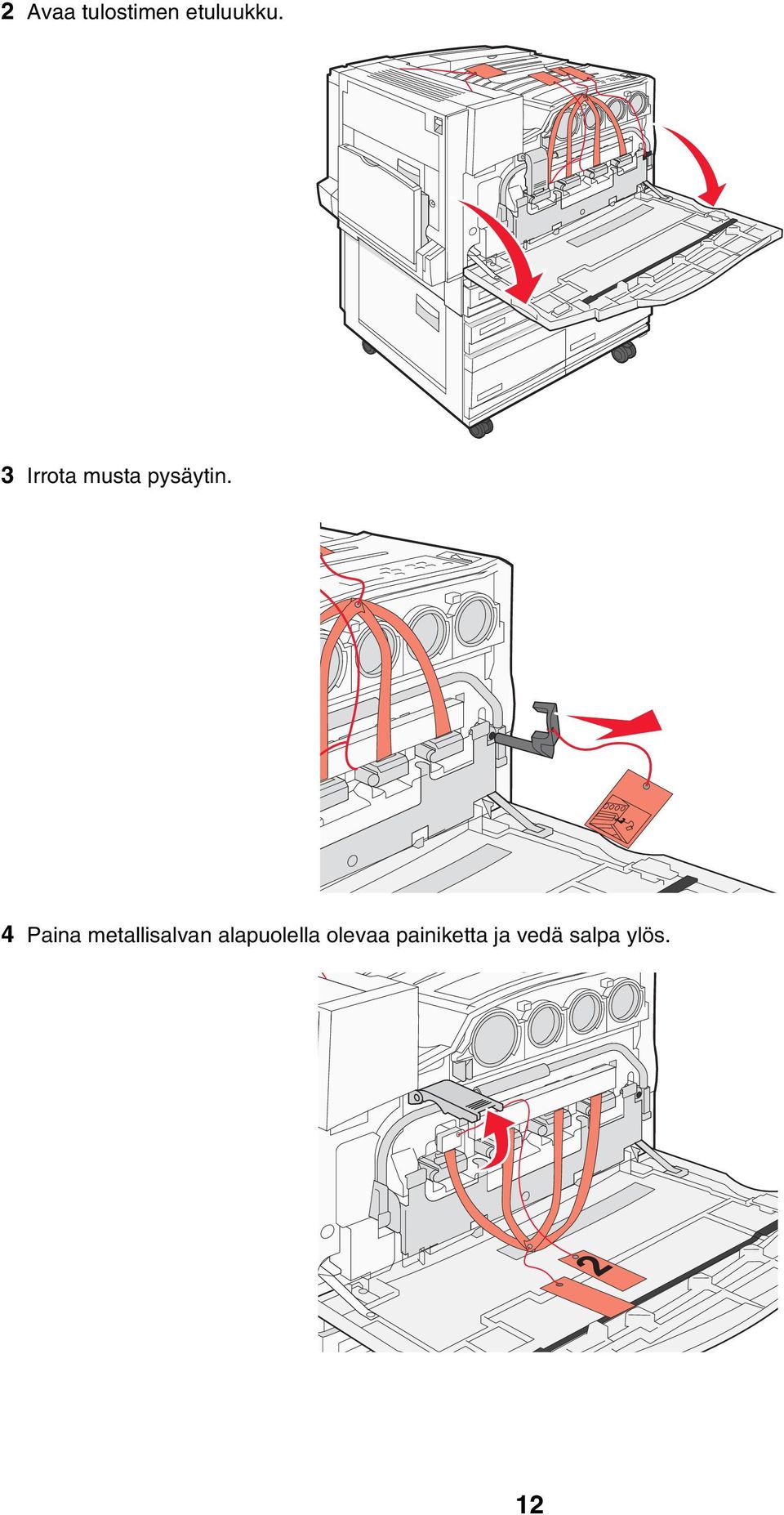 4 Paina metallisalvan