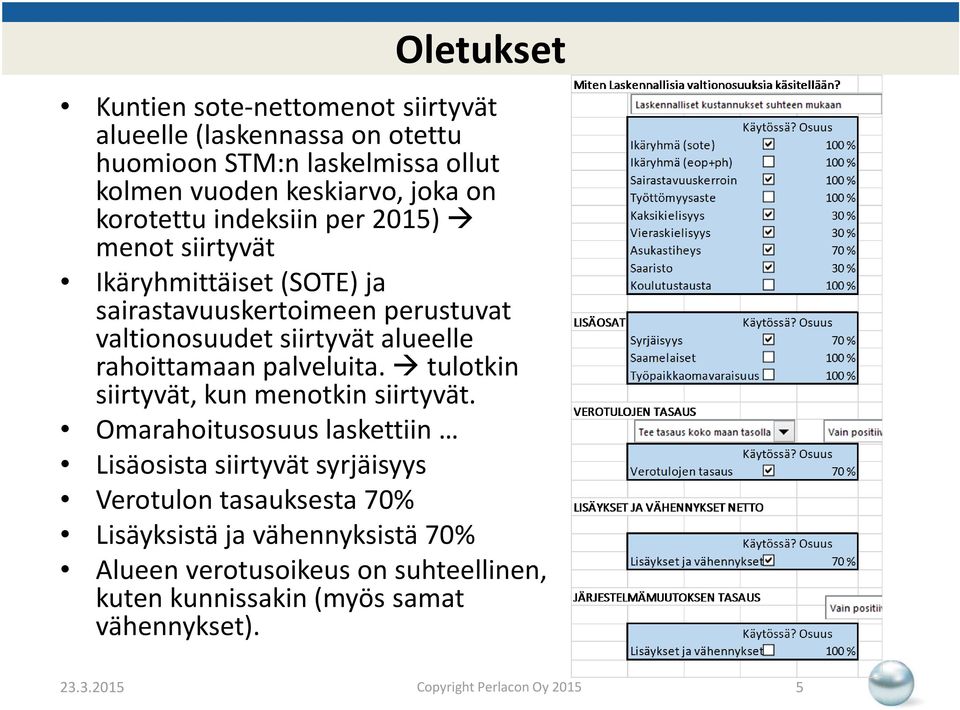 rahoittamaan palveluita. tulotkin siirtyvät, kun menotkin siirtyvät.