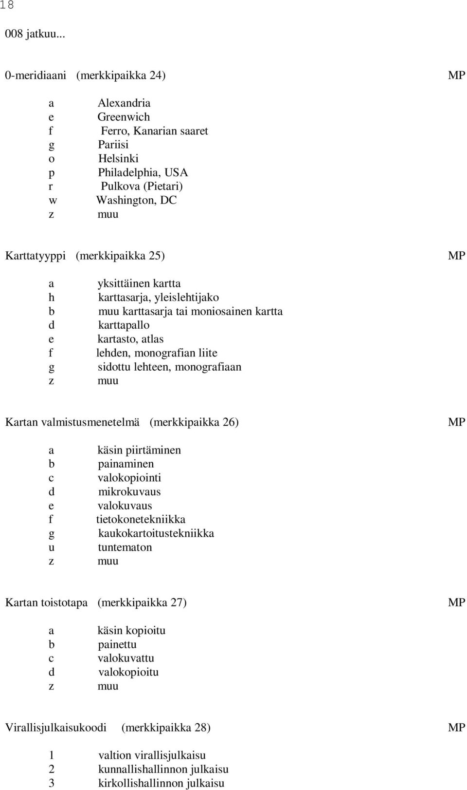 g yksittäinn krtt krttsrj, ylislhtijko muu krttsrj ti moniosinn krtt krttpllo krtsto, tls lhn, monogrin liit siottu lhtn, monogrin muu Krtn vlmistusmntlmä