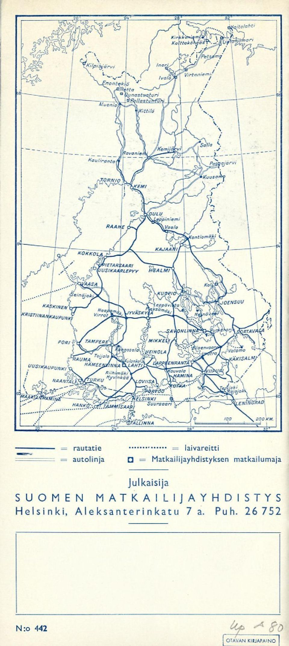 Julkaisija SUOMEN MATKAILIJAYHDISTYS