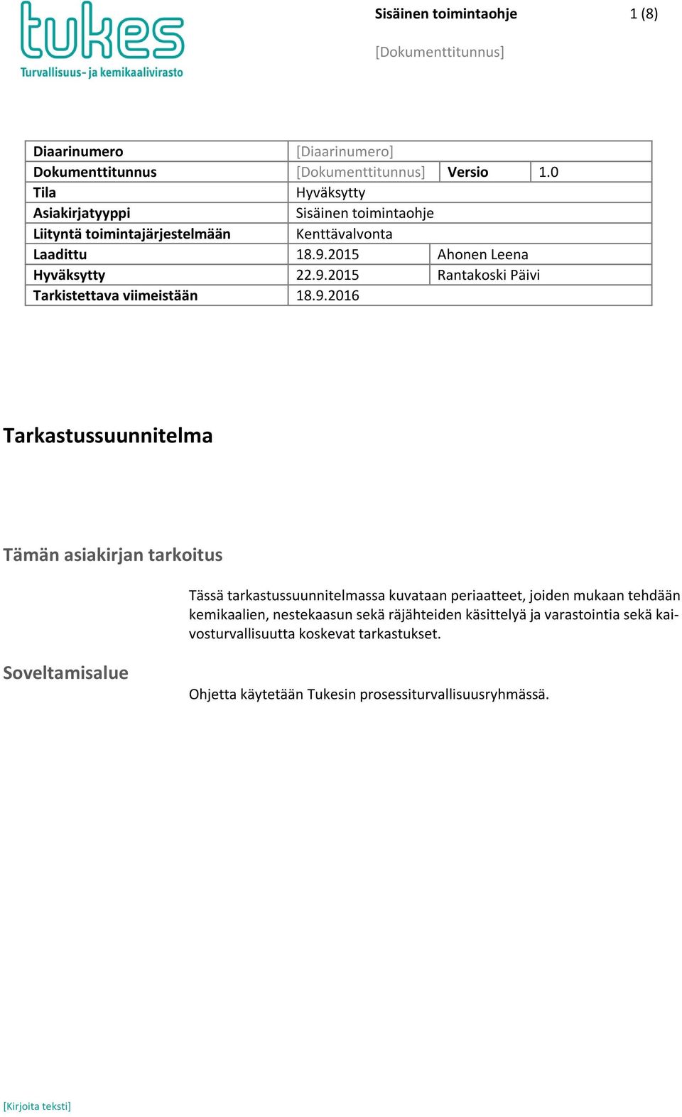 2015 Ahonen Leena Hyväksytty 22.9.