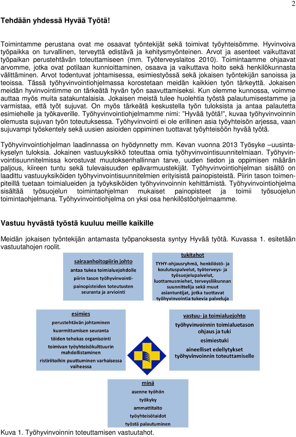 Toimintaamme ohjaavat arvomme, jotka ovat potilaan kunnioittaminen, osaava ja vaikuttava hoito sekä henkilökunnasta välittäminen.