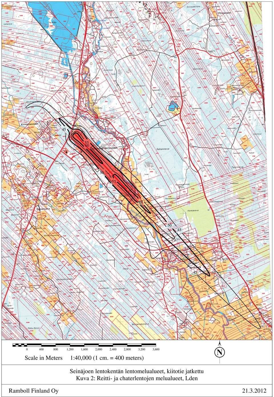 3,200 3,600 Kuva 2: Reitti-