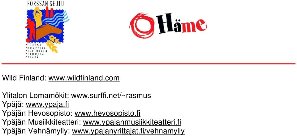fi Ypäjän Hevosopisto: www.hevosopisto.