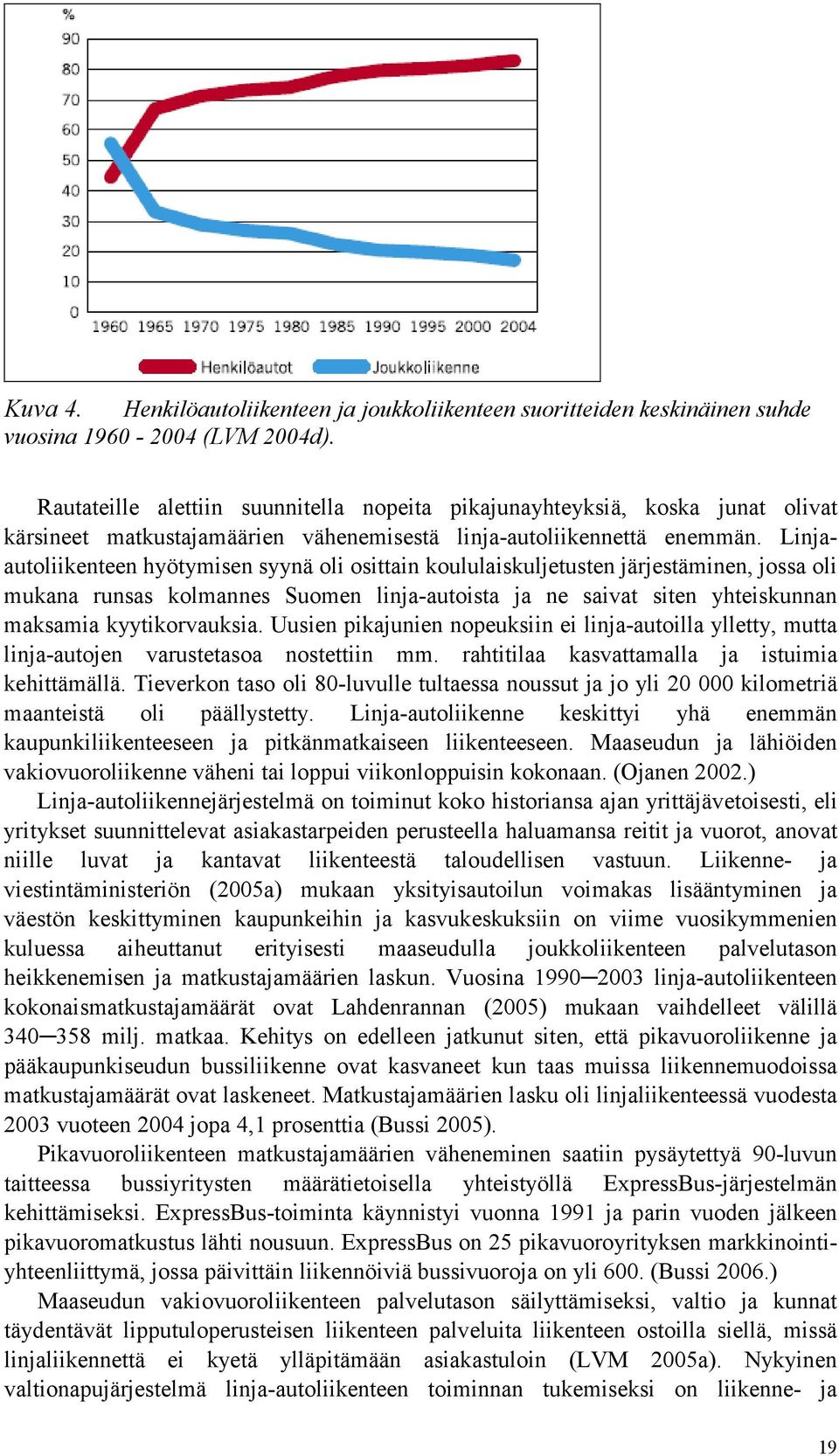 Linjaautoliikenteen hyötymisen syynä oli osittain koululaiskuljetusten järjestäminen, jossa oli mukana runsas kolmannes Suomen linja-autoista ja ne saivat siten yhteiskunnan maksamia kyytikorvauksia.