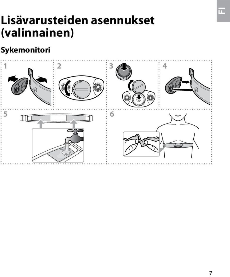 (valinnainen) Sykemonitori