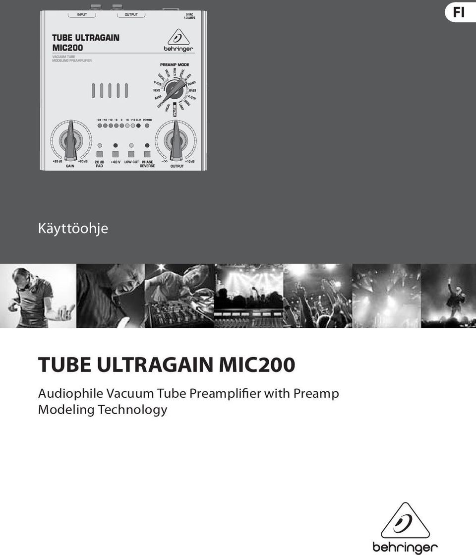 Vacuum Tube Preamplifier