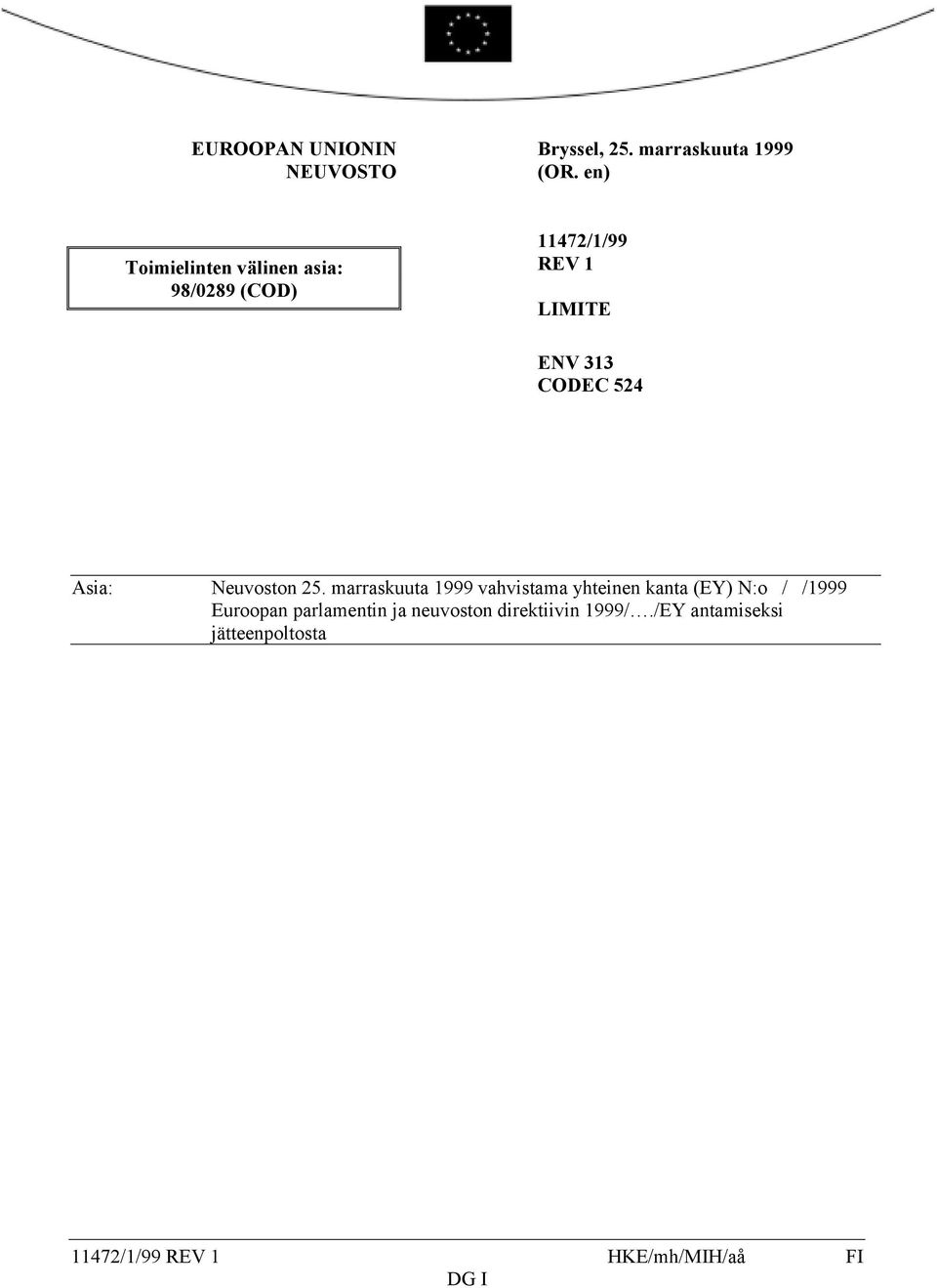 CODEC 524 Asia: Neuvoston 25.