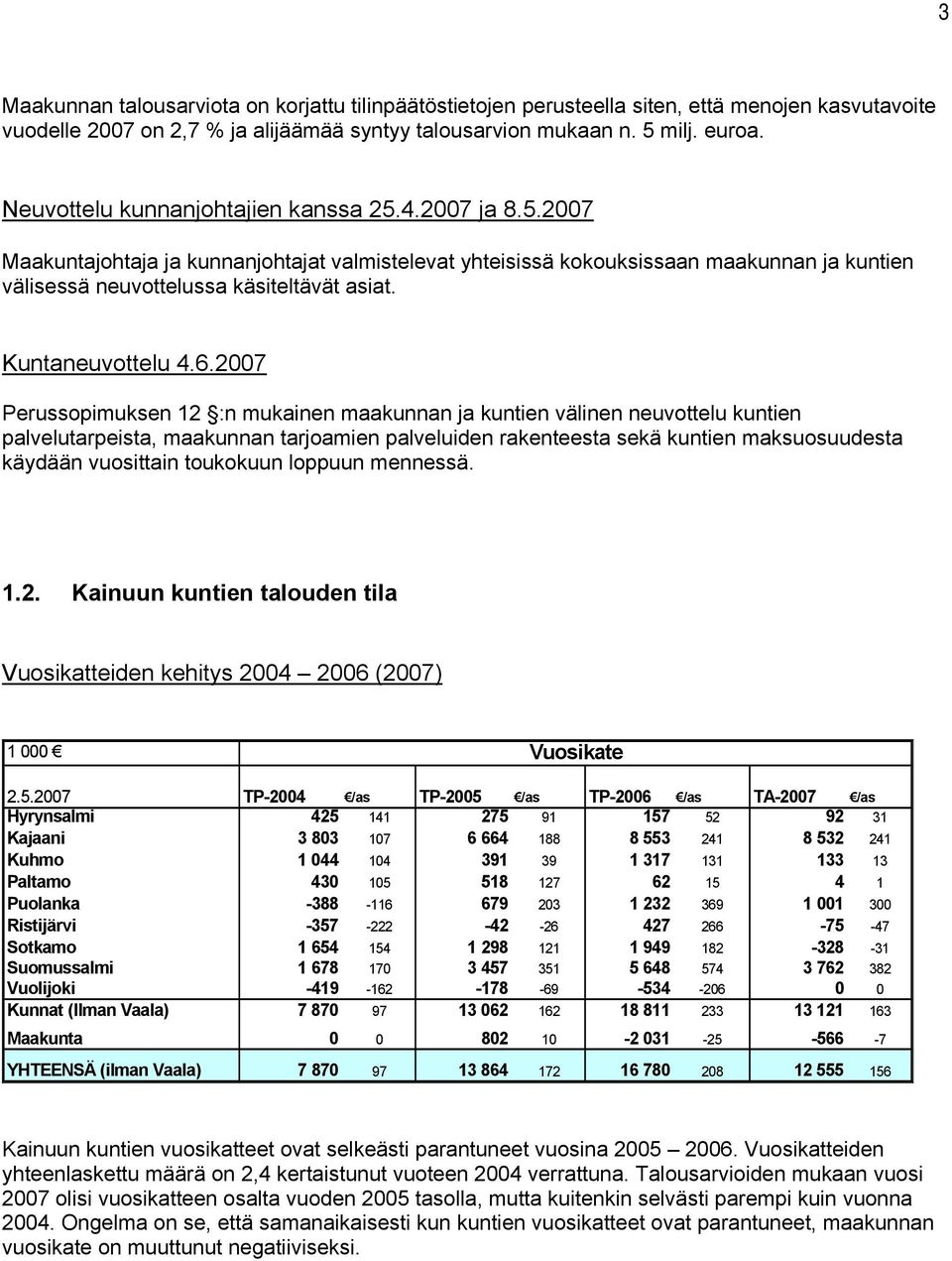 Kuntaneuvottelu 4.6.