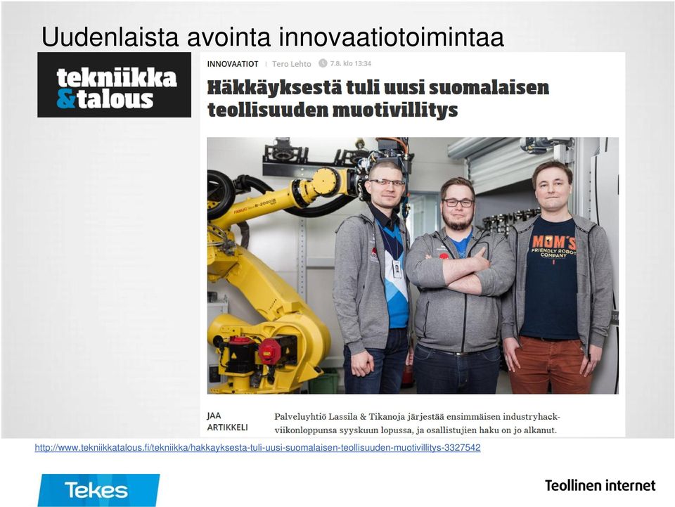 tekniikkatalous.