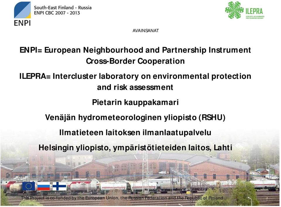 assessment Pietarin kauppakamari Venäjän hydrometeorologinen yliopisto (RSHU)