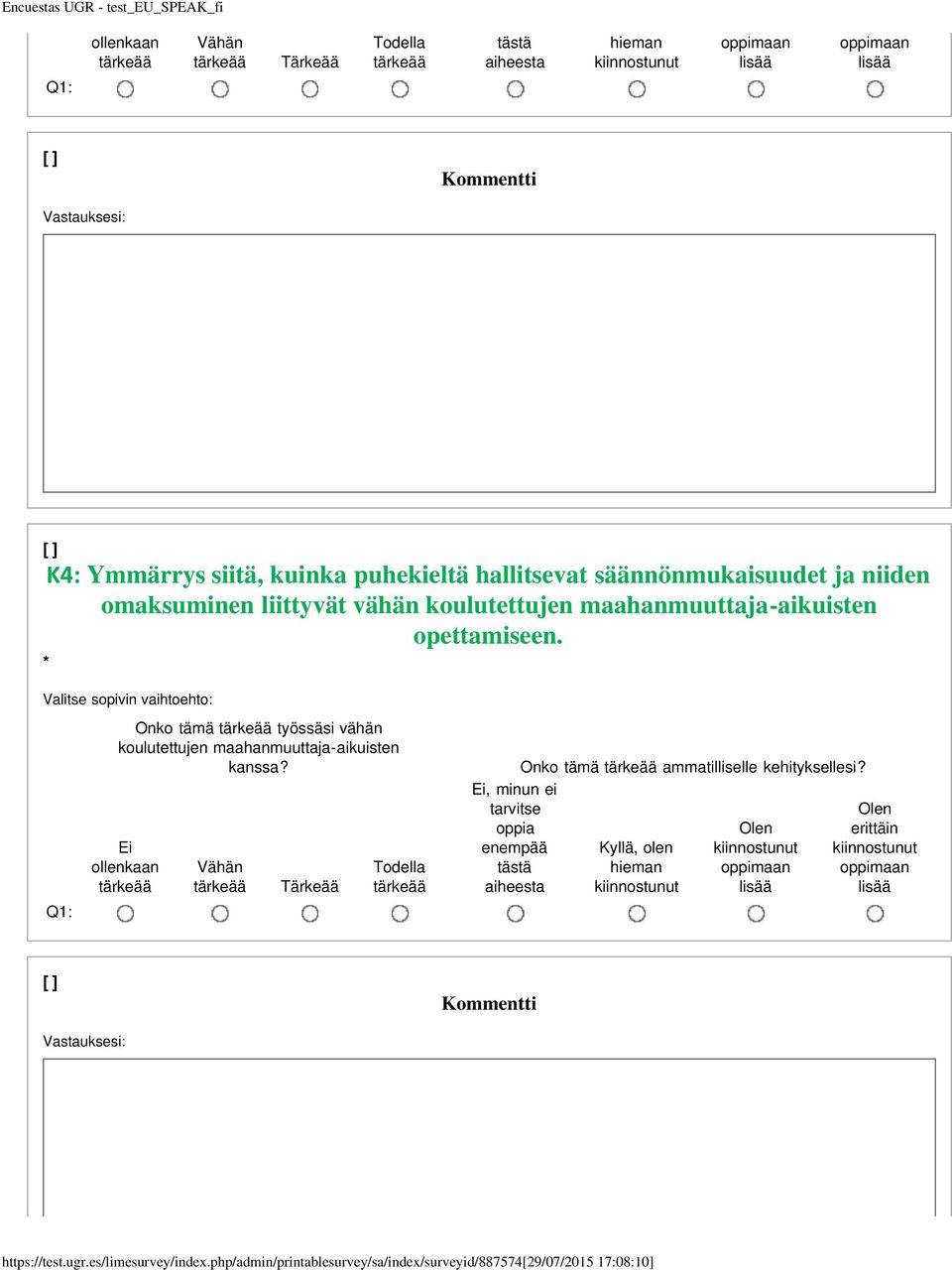 omaksuminen liittyvät vähän opettamiseen.