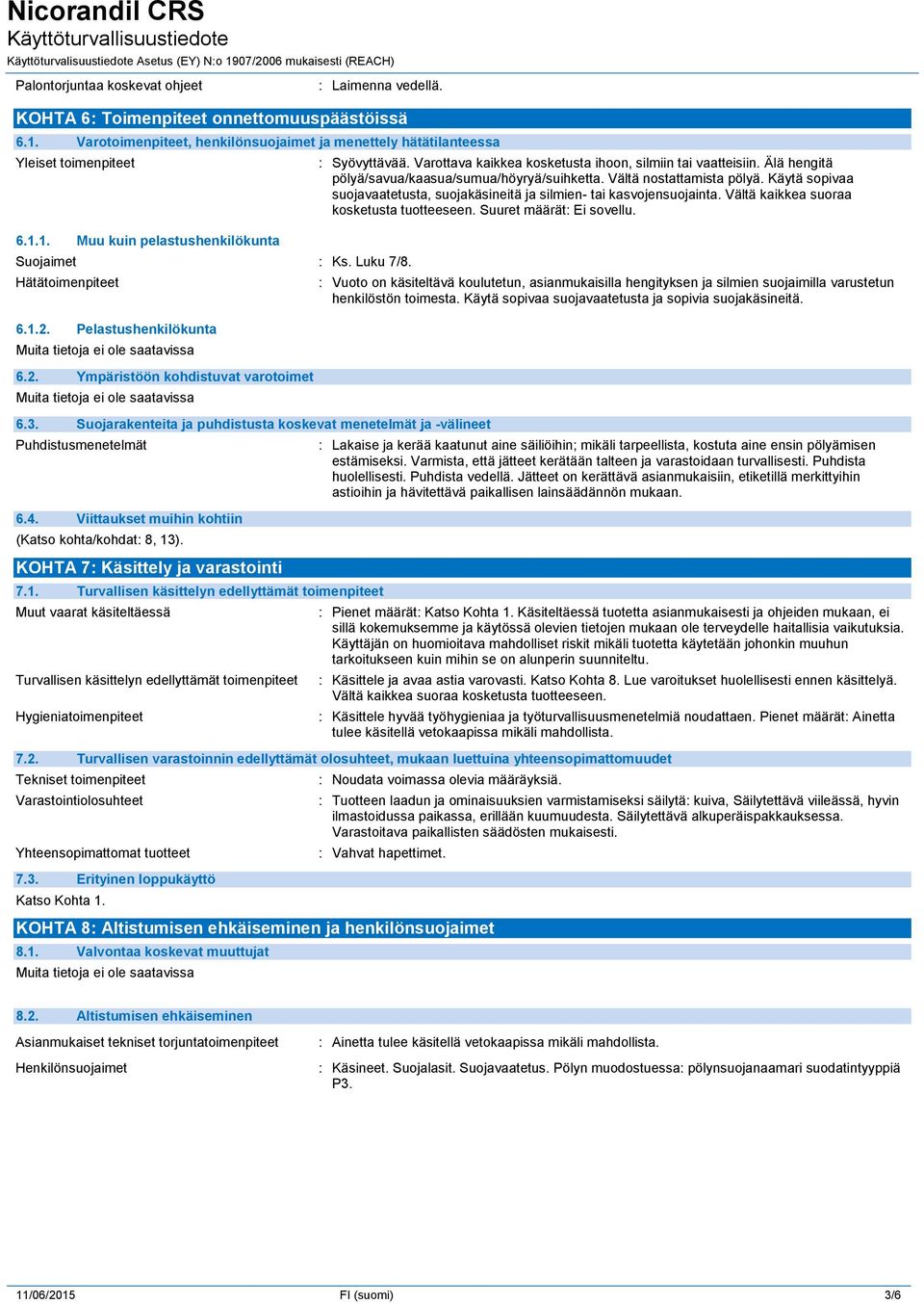 Viittaukset muihin kohtiin (Katso kohta/kohdat: 8, 13