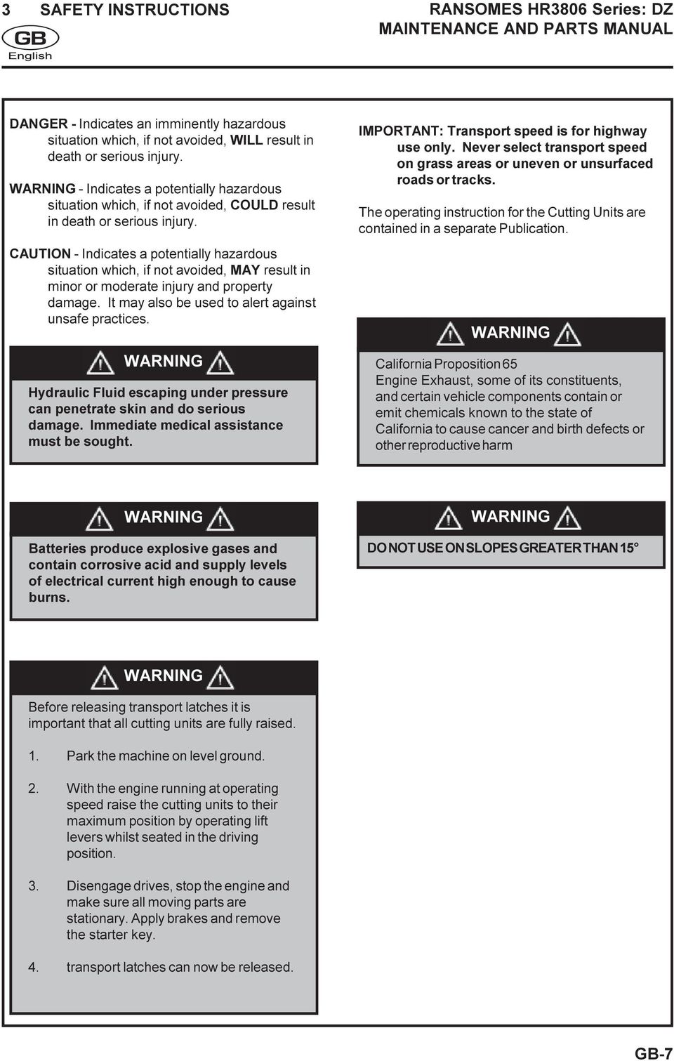 CAUTION - Indicates a potentially hazardous situation which, if not avoided, MAY result in minor or moderate injury and property damage. It may also be used to alert against unsafe practices.