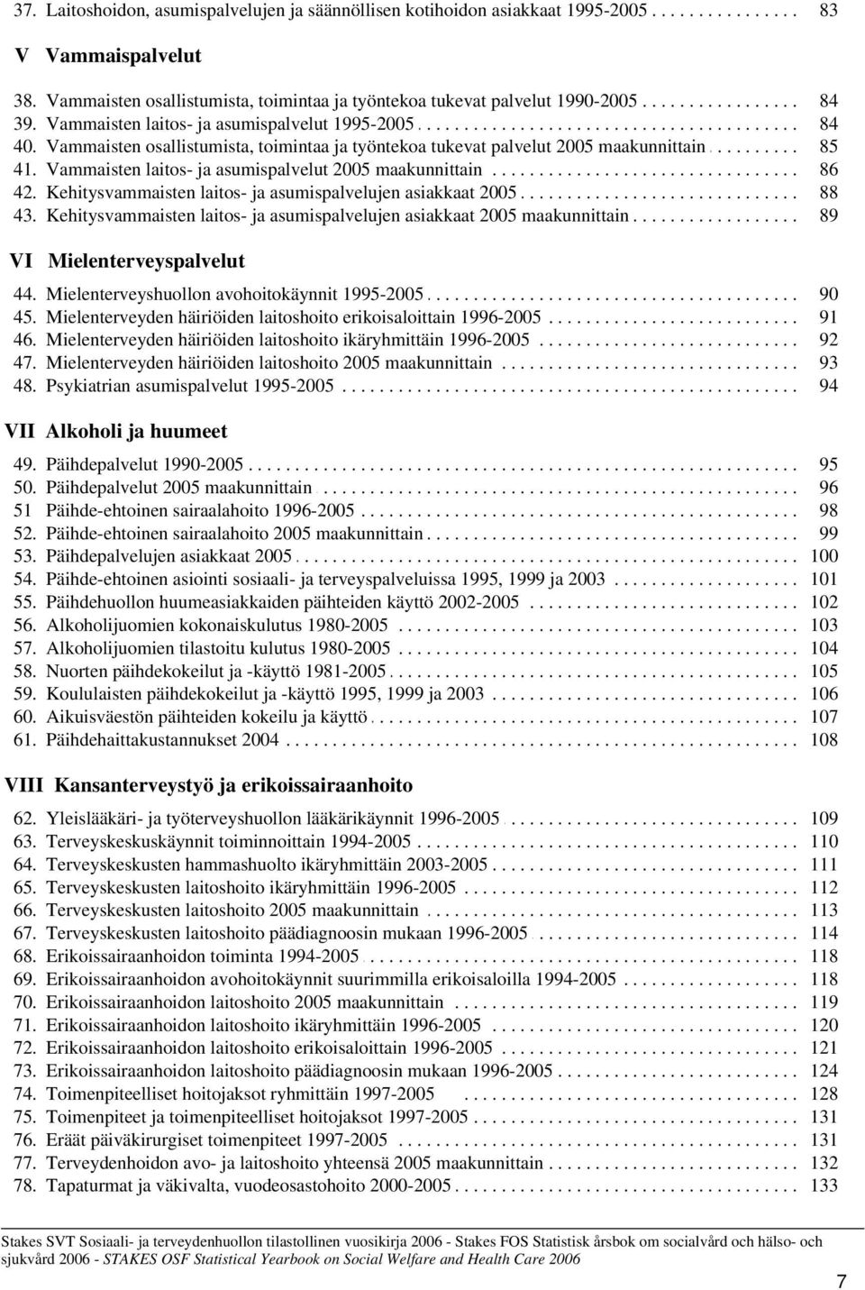 .... ja.. asumispalvelut............. 1995-2005................................................. 84.. 40... Vammaisten........... osallistumista,............ toimintaa........ ja.. työntekoa........ tukevat.