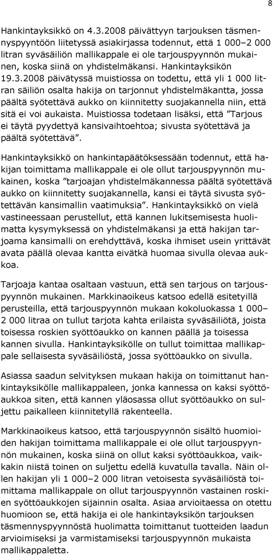 Hankintayksikön 19.3.