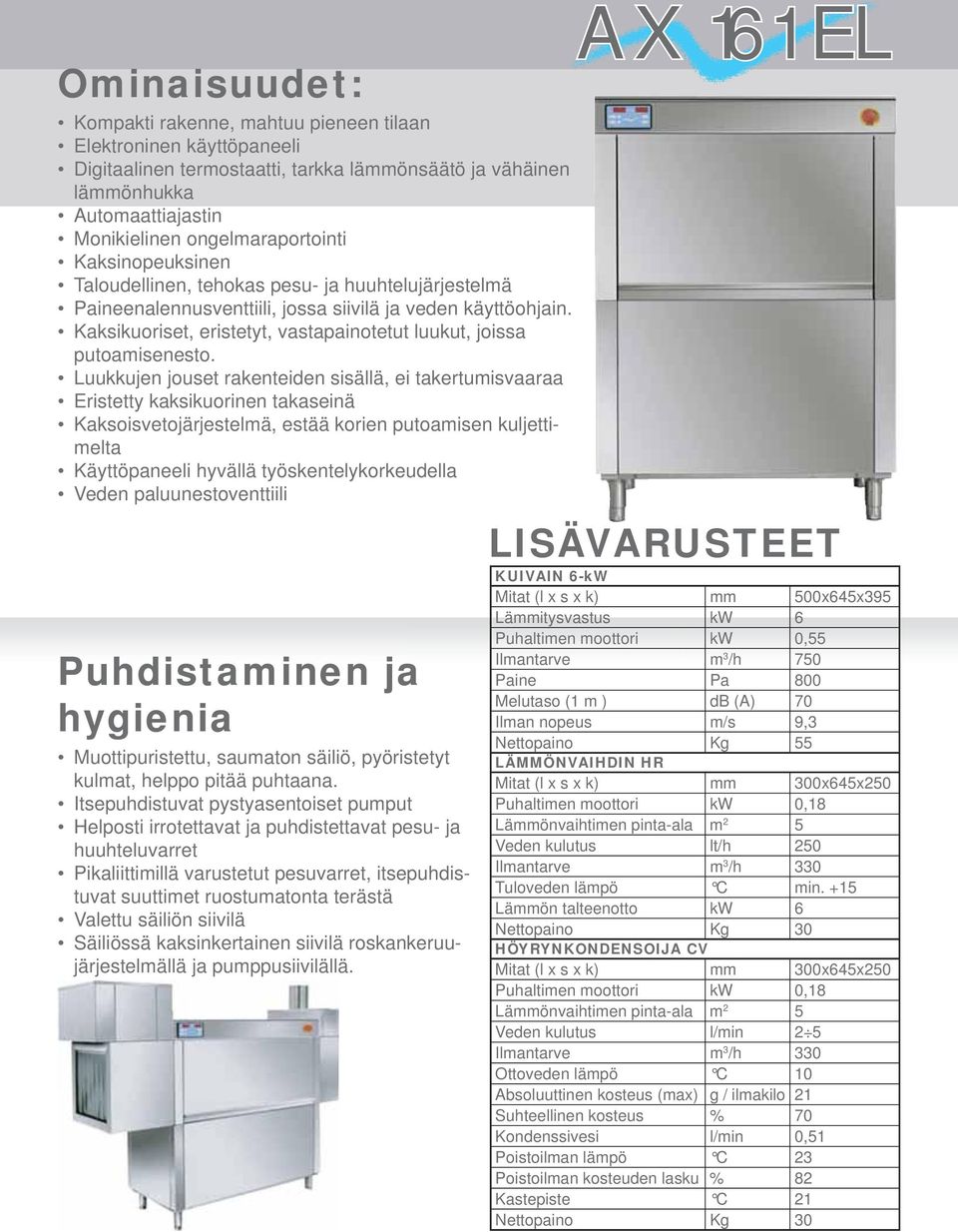 Kaksikuoriset, eristetyt, vastapainotetut luukut, joissa putoa misenesto.