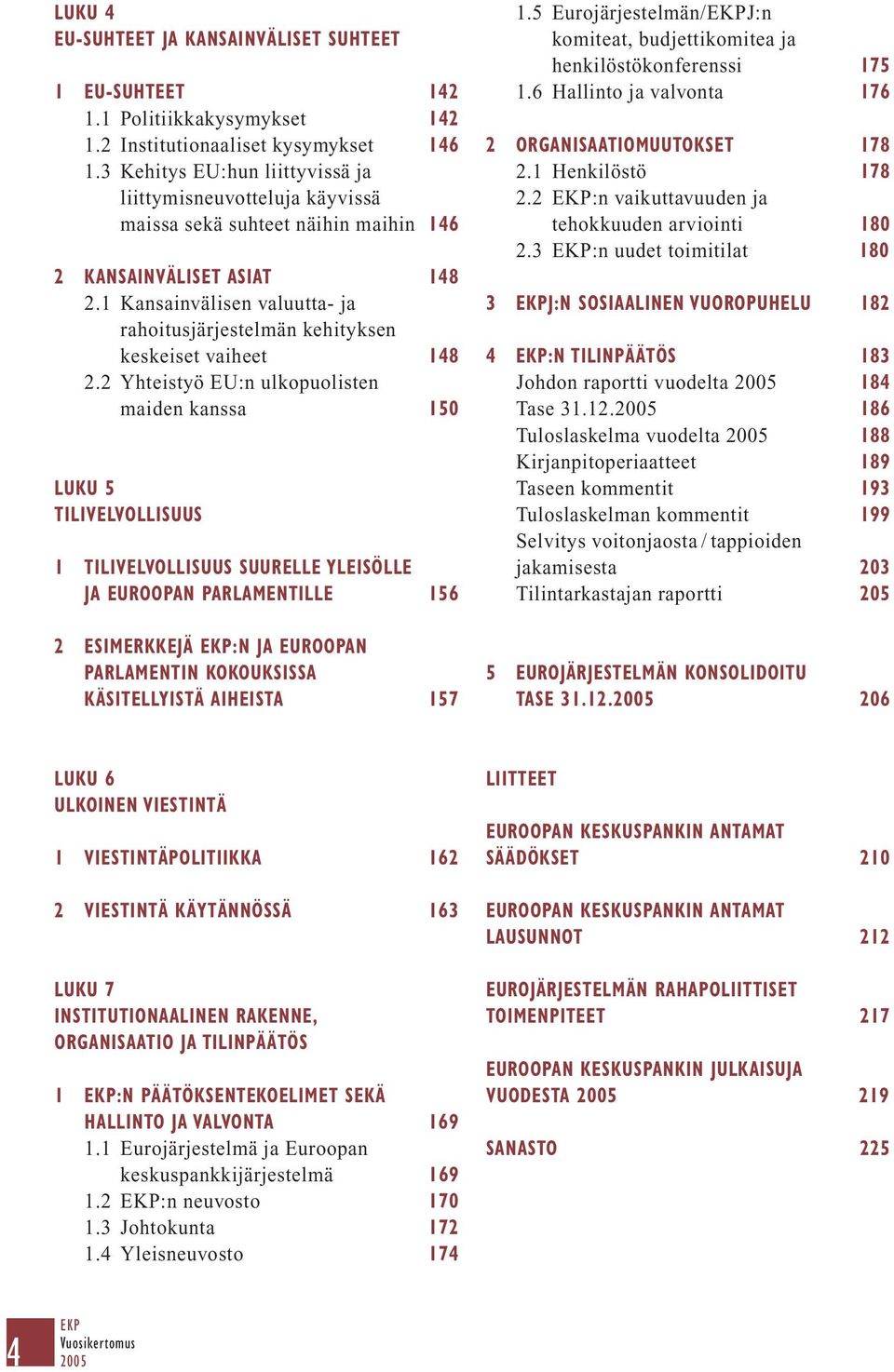 1 Kansainvälisen valuutta- ja rahoitusjärjestelmän kehityksen keskeiset vaiheet 148 2.