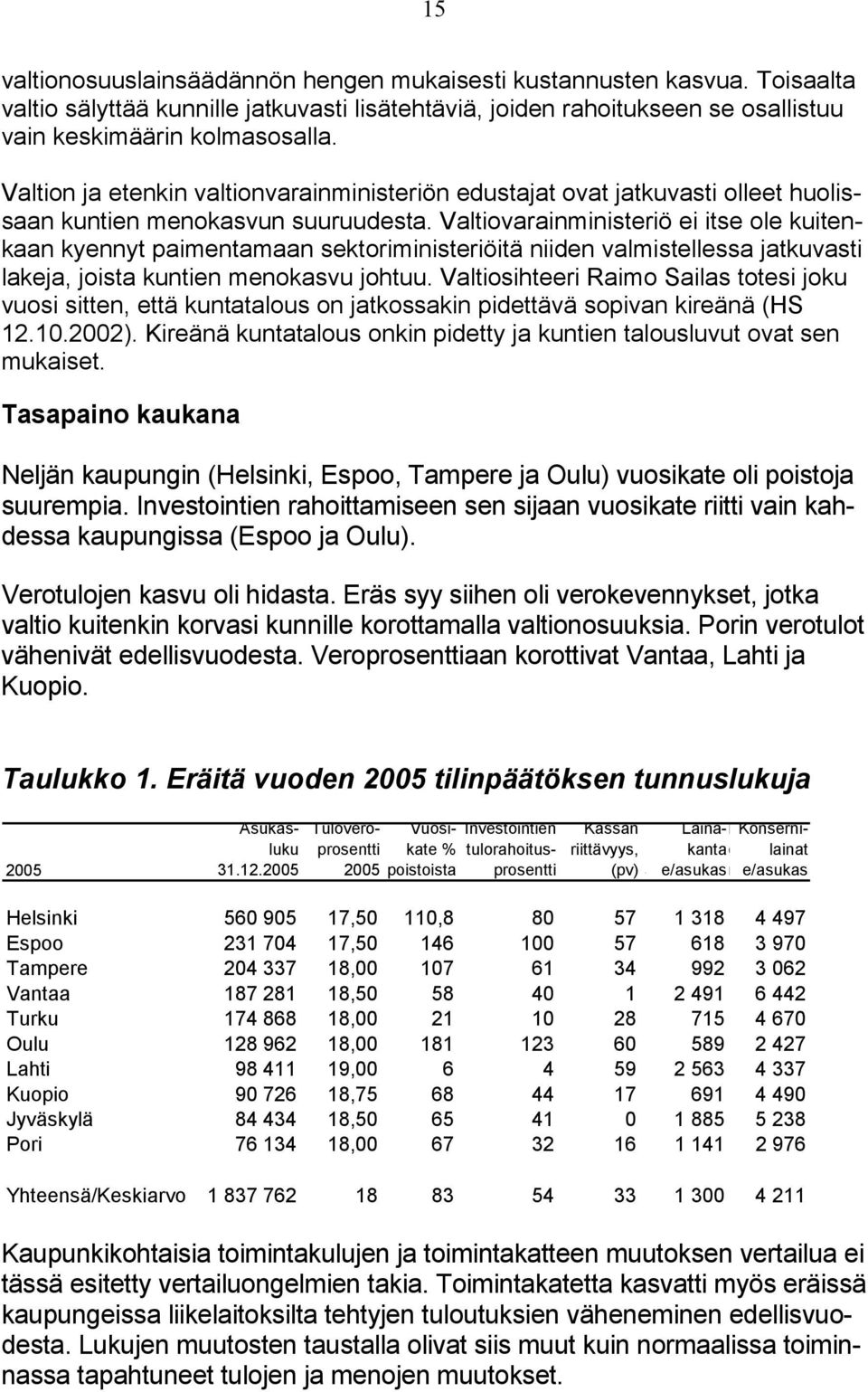 Valtiovarainministeriö ei itse ole kuitenkaan kyennyt paimentamaan sektoriministeriöitä niiden valmistellessa jatkuvasti lakeja, joista kuntien menokasvu johtuu.