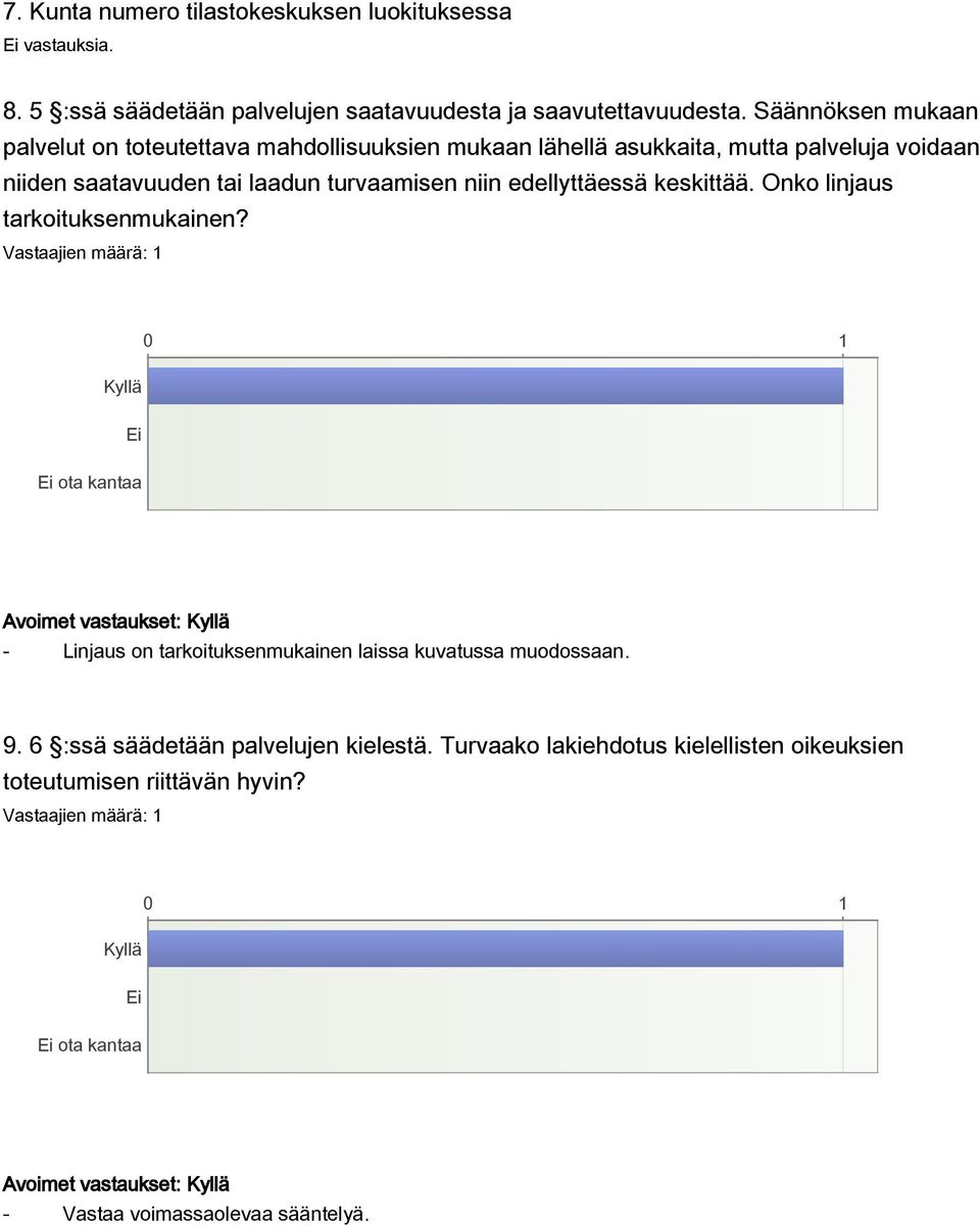 niin edellyttäessä keskittää. Onko linjaus tarkoituksenmukainen?