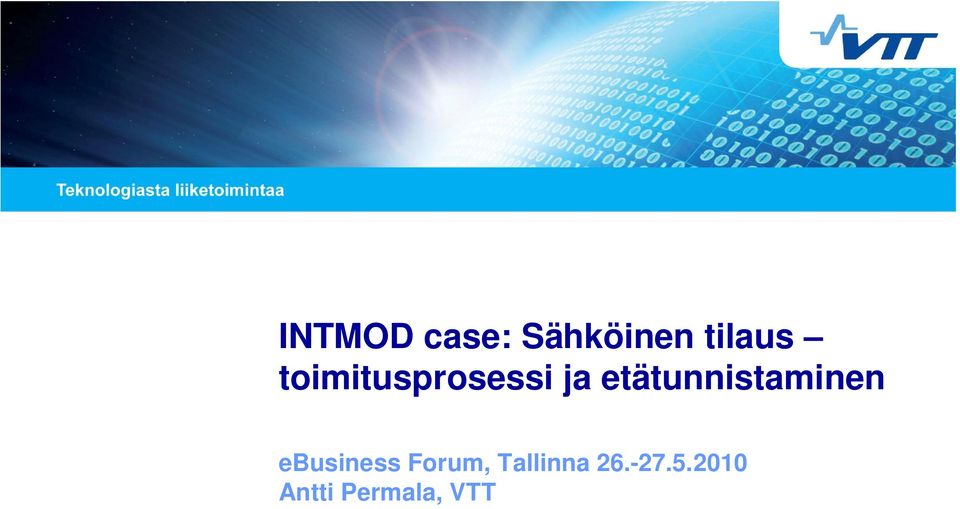 etätunnistaminen ebusiness