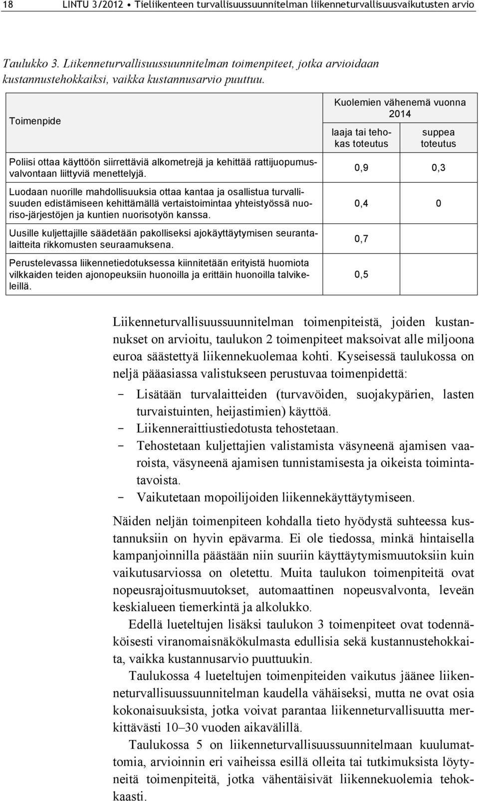 Poliisi ottaa käyttöön siirrettäviä alkometrejä ja kehittää rattijuopumusvalvontaan liittyviä menettelyjä.