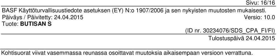 osoittavat muutoksia
