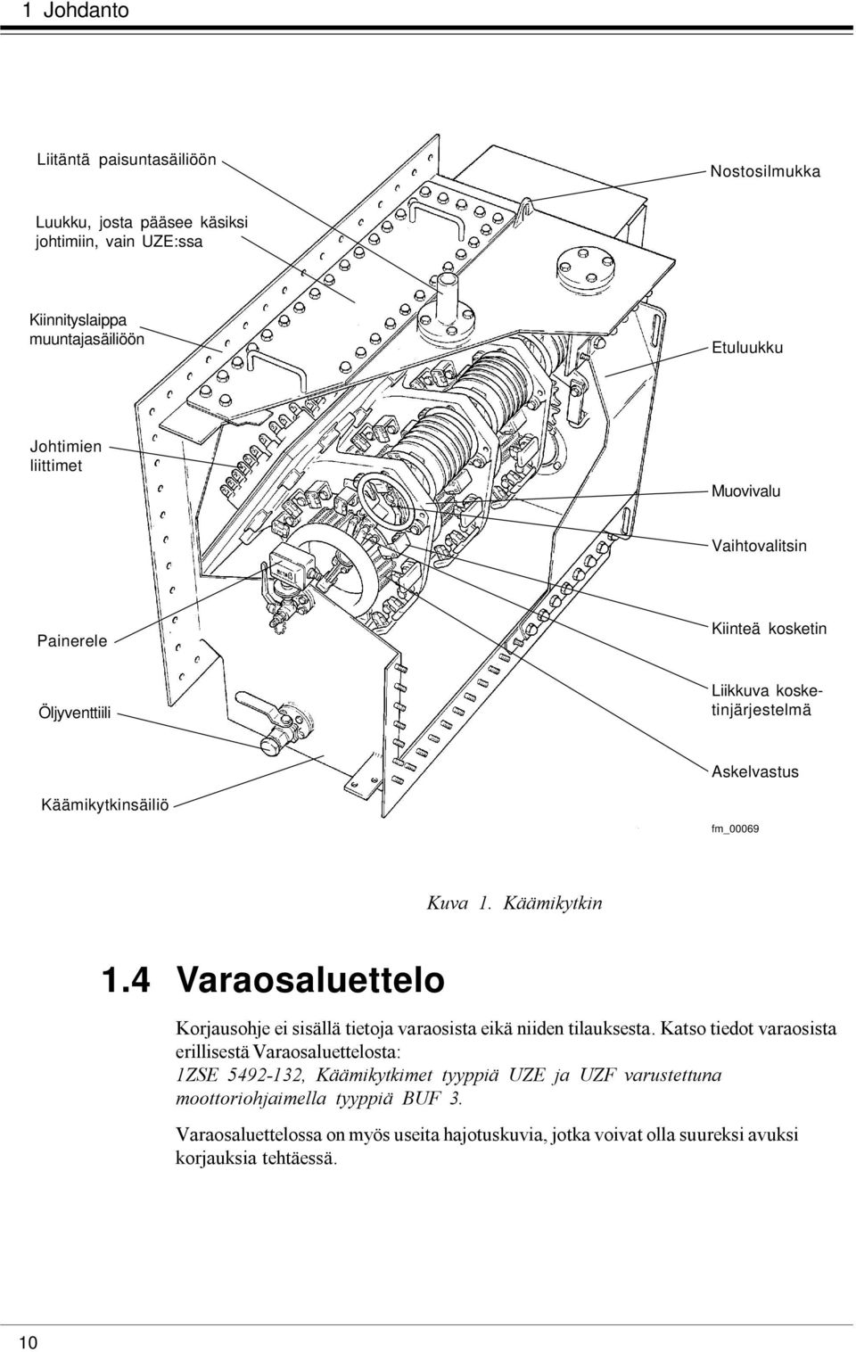 liittimet Muovivalu Vaihtovalitsin Painerele Kiinteä kosketin Öljyventtiili