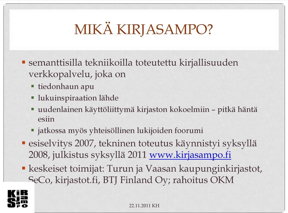 lähde uudenlainen käyttöliittymä kirjaston kokoelmiin pitkä häntä esiin jatkossa myös yhteisöllinen lukijoiden